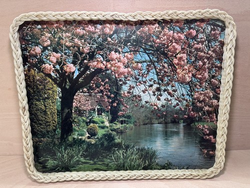 Vintage countryside scene lap - vintage,