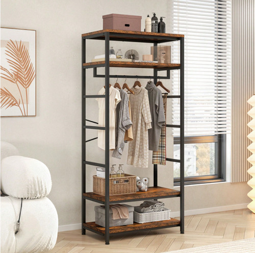 Coat rack stand - stand, with