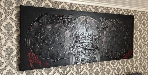 Blood elephant - blood,