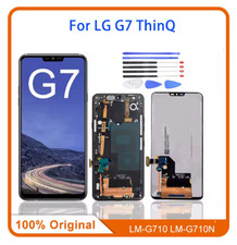 OEM For LG G7 ThinQ G710 LCD Display Touch Screen Digitizer Replacement Frame 