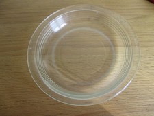 Ribbed Pyrex Pie Plate Dish 19cm Diameter 3cm Deep Vintage