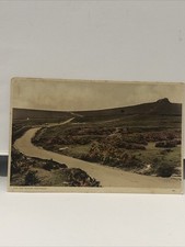 Hay Tor Down Dartmoor- Postcard