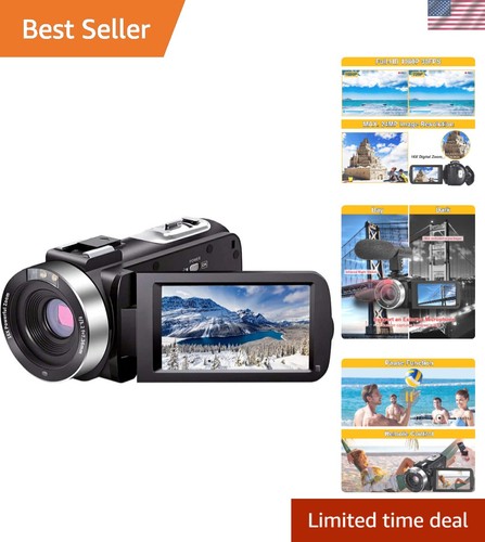 Compact 1080p camcorder with - compact,