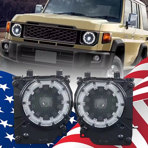 Pair led headlight drl - pair, for