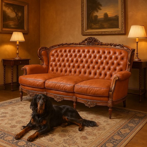 Antique sofa neoclassical - antique,