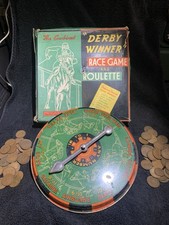 Vintage Tin Horse Racing &
