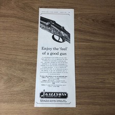 GUNS166 MAGAZINE ADVERT 12X5