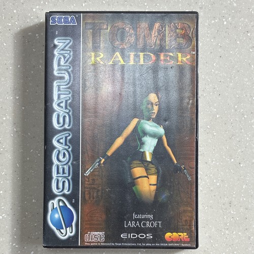 Sega saturn tomb raider 1996 - sega,