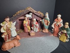 Nativity Set Vintage Christmas