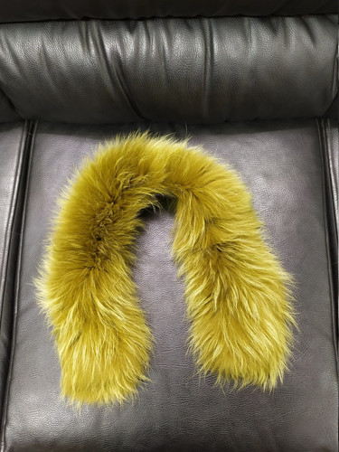 Real fox fur hood - fur, in
