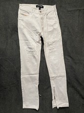 London Attitude White Jeans UK Size 34