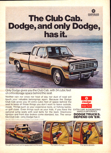 Dodge pickup truck - truck, club