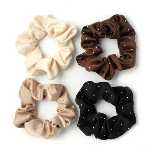 Diamante satin fabric - satin,
