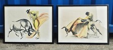 Pair oF Blind Stamped Lithographs  Signed By John Rattenbury Skeaping 1901-1980