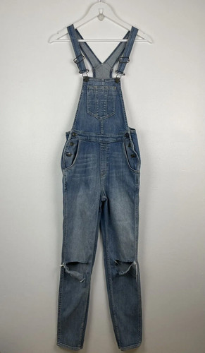 Fat face denim dungarees size - denim,