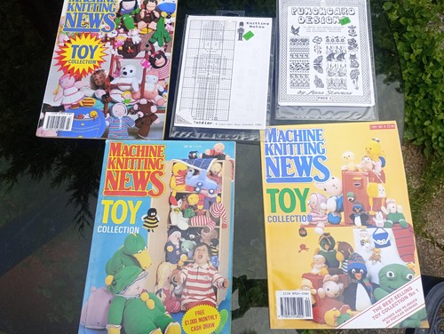Machine knitting news toy - knitting,
