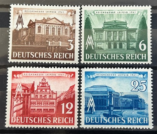 1941 german set stamps - 1941,