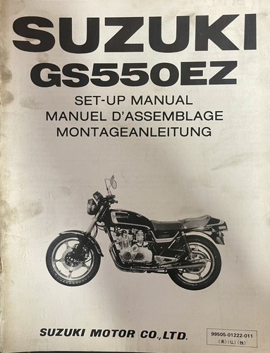 Genuine factory suzuki gs550 - genuine,