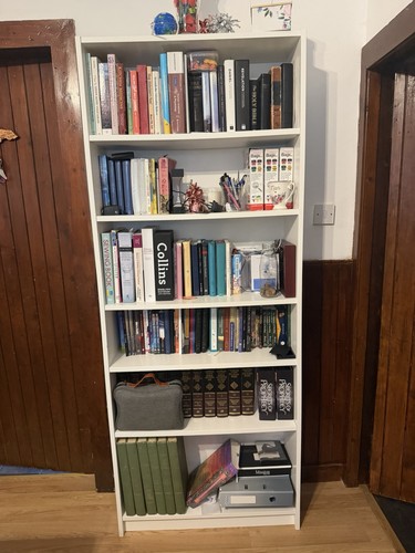 White bookshelf ikea - bookshelf,