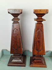 Antique Near Pair of Church