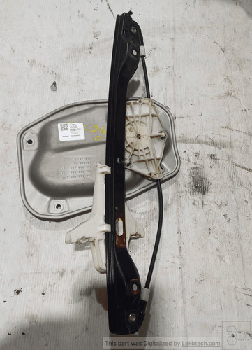 Rear power window - power,