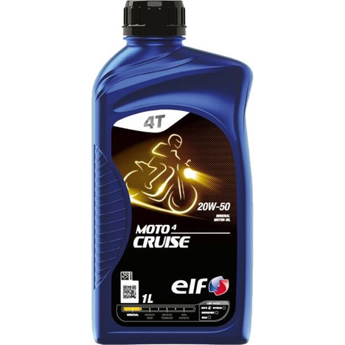 Elf moto cruise 20w50 four - elf,