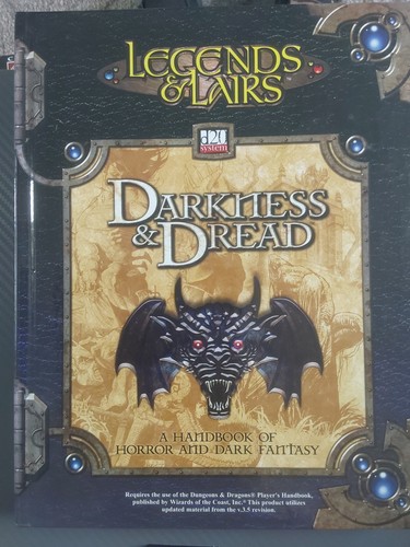 Darkness and dread - and,