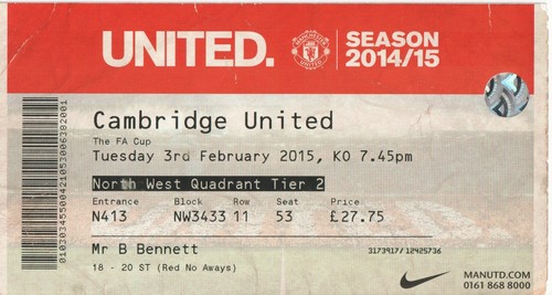 The cup manchester united - fa,