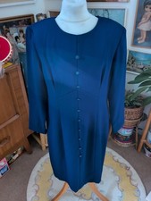 Vintage 1980s Purple Dress