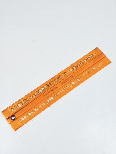 Rotring lettering template - rotring,
