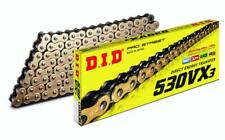 Kawasaki KH500 72-75 DID VX Heavy Duty Gold X-Ring Chain 530 x 106 Links