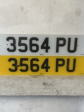Porsche Cherished Plate  3564