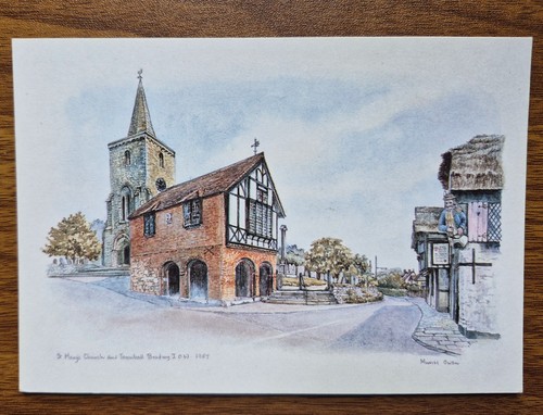 Brading town hall mary s - town, &