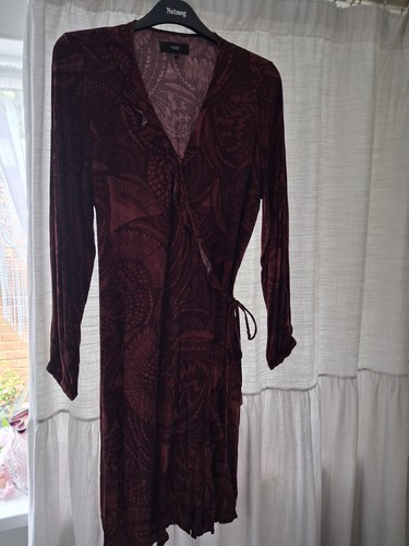 Next wraparound dress size - next,