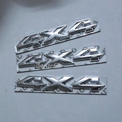 New 4x4 chrome silver metal - 4x4,