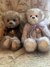 Charlie Bears Olly and Molly Retired Tagged Isabelle Lee