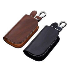 Leather Car Key Case Holder