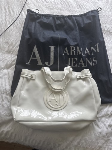 Armani white bag - white,