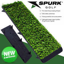 SPURK LONG PILE GRASS GOLF STRIKE MAT / GOLF LAUNCH MAT / WINTER RULES GOLF MAT
