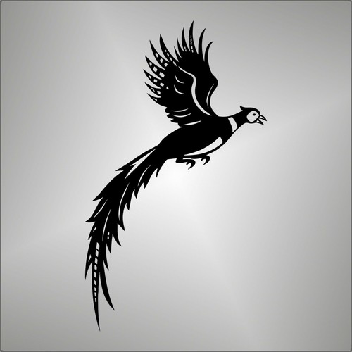 Sticker prespaced pheasant - sticker,