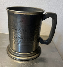 Pewter Tankard Rare Vintage