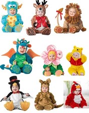 NEW BABY BOYS GIRLS TODDLER ANIMAL HALLOWEEN PARTY FANCY DRESS COSTUME JUMPSUIT