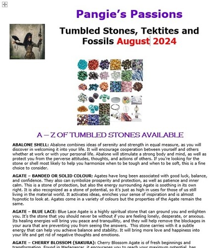 Ral060 tumbled polished stones - ral060,