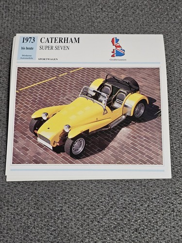 Caterham super seven history - caterham,