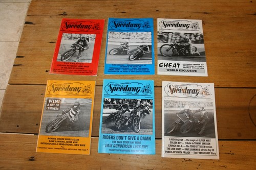 Vintage speedway magazines - vintage,