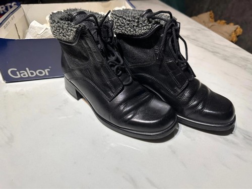 Gabor women black leather - women’s,