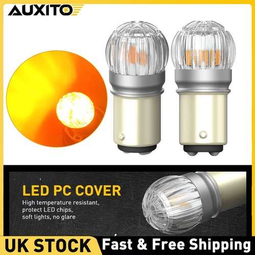 Auxito amber led bulbs - auxito, car