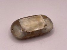 Snuff box Faux horn Antique