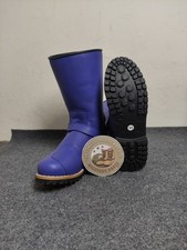 Handmade Blue Leather Men's