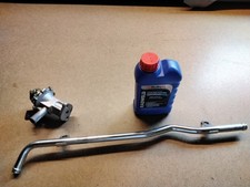 mgb heater valve and heater pipe also rad. weld...new but never used